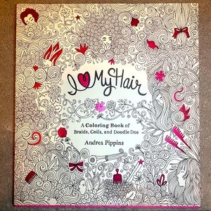 I Love My Hair Colouring Book